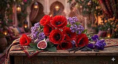 Scarlet Poppy Parfümöl -- Orientalisch-blumiges Duftvergnügen -- F&uuml;r weitere Informationen anklicken